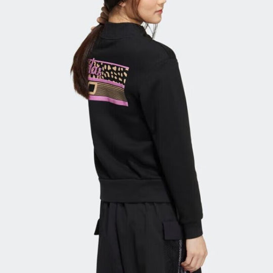 (WMNS) adidas Neo Vbe Sweatshirts 2 'Black' HN2369