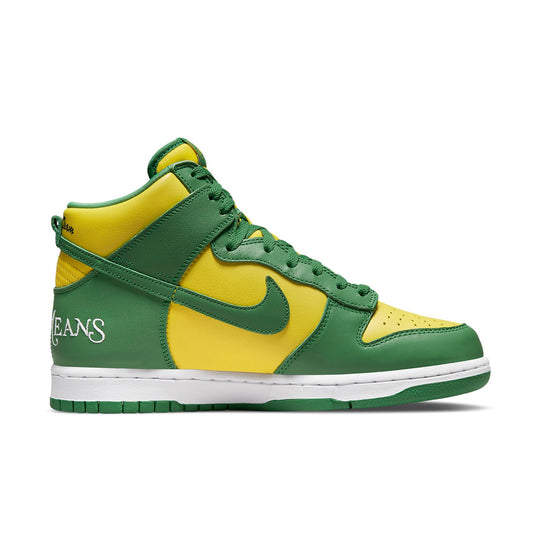 Nike x Supreme SB Dunk High 'By Any Means - Brazil' DN3741-700