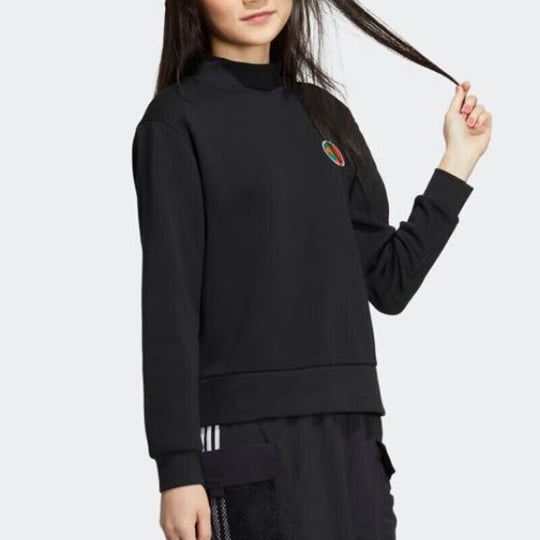 (WMNS) adidas Neo Vbe Sweatshirts 2 'Black' HN2369