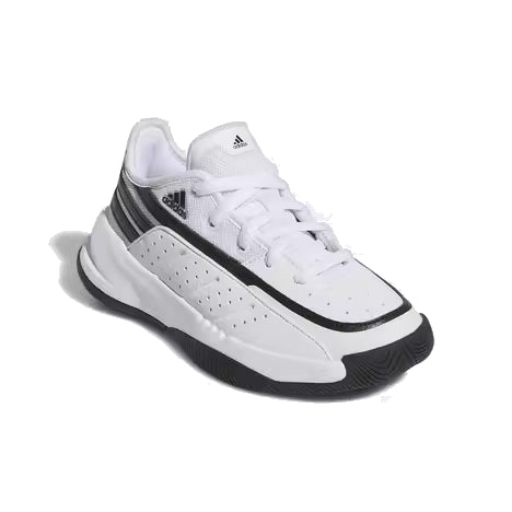 (GS) adidas Front Court Shoes 'White Black' ID8597
