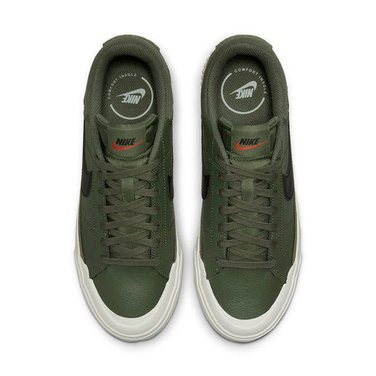 (WMNS) Nike Court Legacy Lift 'Medium Olive' DM7590-201