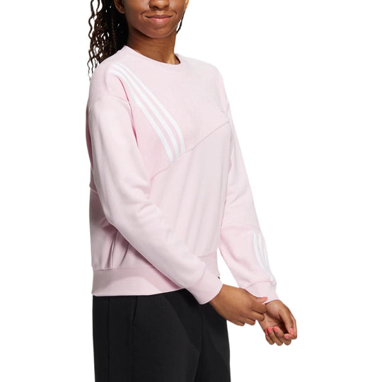 (WMNS) adidas neo Vibe Sweatshirt 'Pink' HN2371