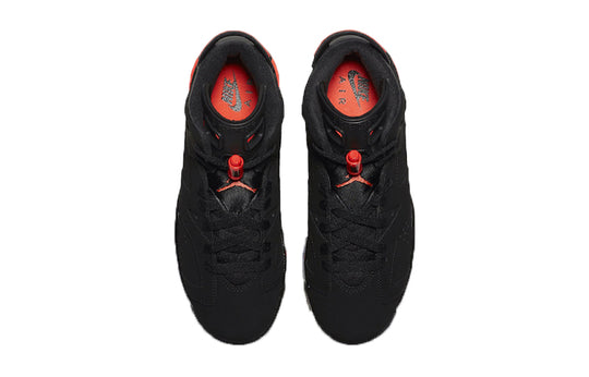 (GS) Air Jordan 6 Retro 'Infrared' 2019 384665-060 Big Kids Basketball Shoes  -  KICKS CREW