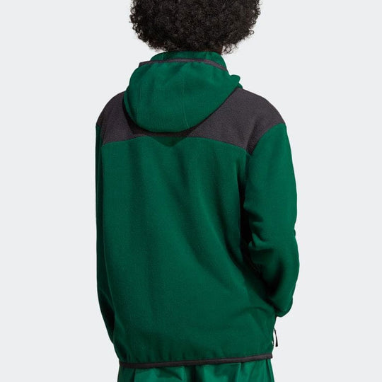 adidas Adventure FC Full Zip Polar Fleece Hoodie 'Green' IC2340
