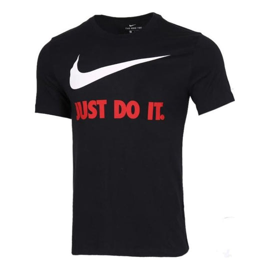 Nike Sportswear Just Do It Logo T-Shirt 'Black' BV0630-010