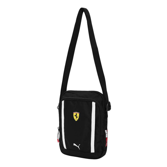 PUMA Ferrari SPTWR Race Portable Bag 'Black White' 07908802