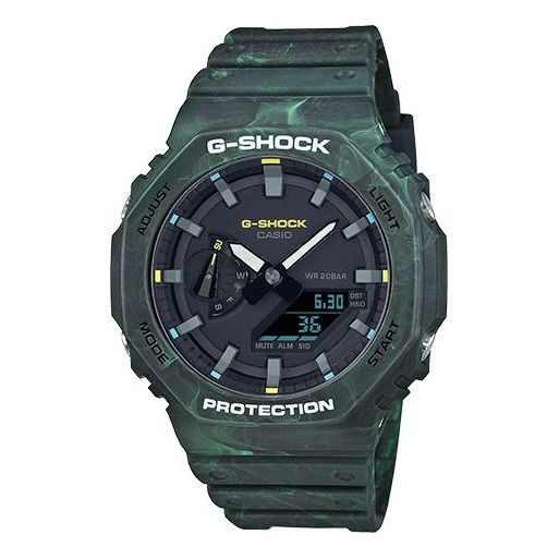 CASIO G-Shock Analog-Digital 'Green' GA-2100FR-3AJF