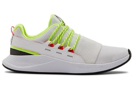 (WMNS) Under Armour Charged Breathe Lace Running Shoes White/Green 3022584-103 Athletic Shoes  -  KICKS CREW