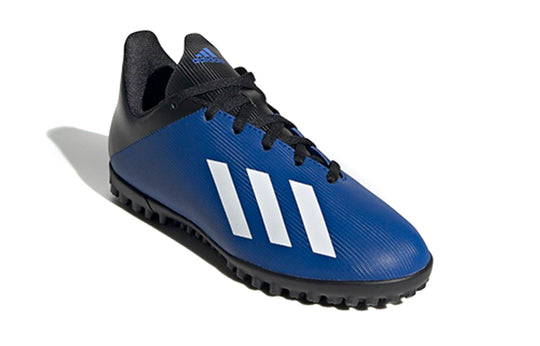adidas X 19.4 Turf Boots Soccer Shoes K Blue FV4662