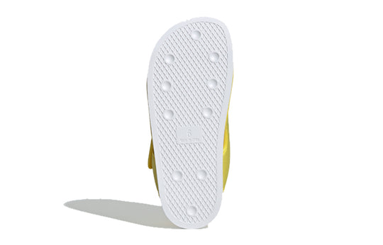 (WMNS) adidas originals Adilette Sandal 3.0 'White Yellow' EG5028