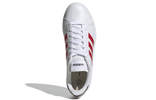 adidas neo Grand Court Base Beyond 'White Red' GZ0986