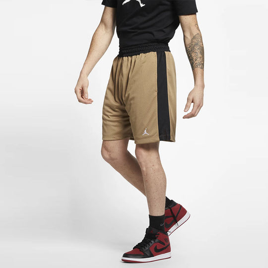 Air Jordan x CLOT Mesh Shorts Crossover Sports Asia Edition Beige AR8400-213