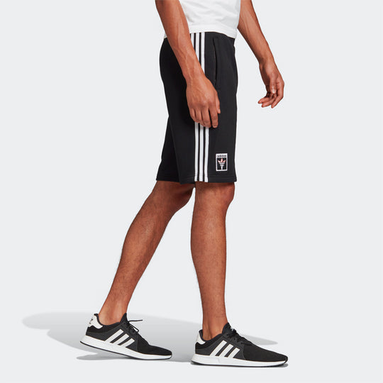 adidas originals Classic Side Stripe Casual Sports Shorts Black GK5908