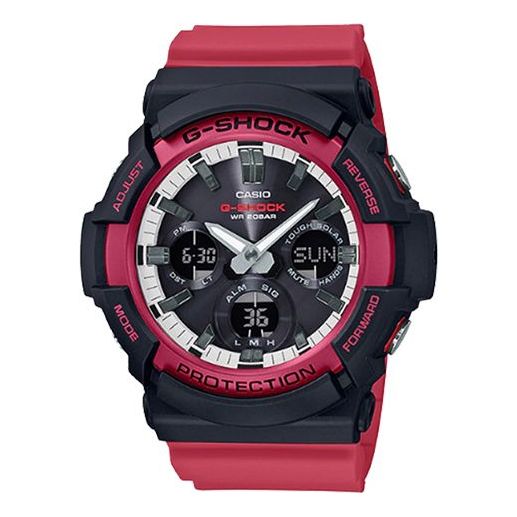 CASIO G-Shock Analog-Digital 'Black Red' GAS-100RB-1A