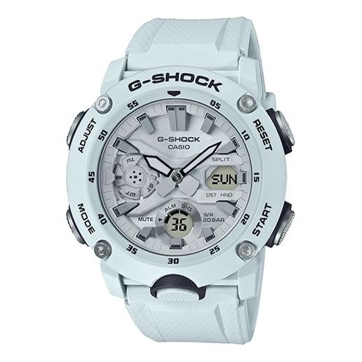 CASIO G-Shock Analog-Digital 'White' GA-2000S-7APR
