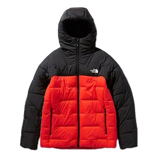 THE NORTH FACE 19FW-I Stay Warm Colorblock Jacket Japanese version Couple Style Red NY81905-FR