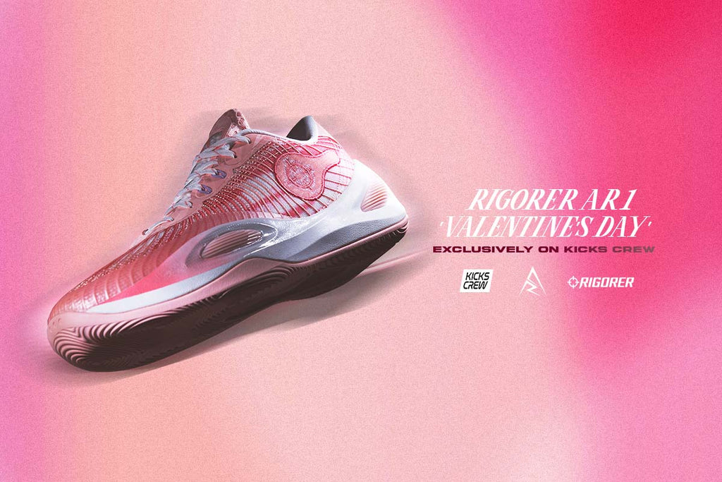 NBA Star Austin Reaves Debuts Rigorer AR1 Signature Shoe in ‘Valentine’s Day’ Colorway in Partnership with Global Marketplace KICKS CREW