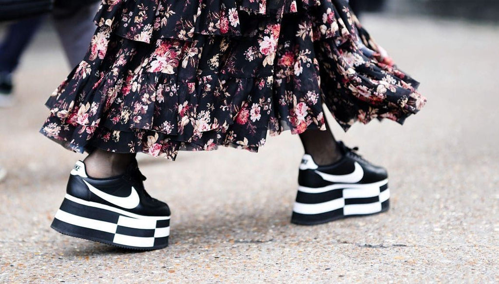 How to Level Up Your Fashion Game With Platform Sneakers