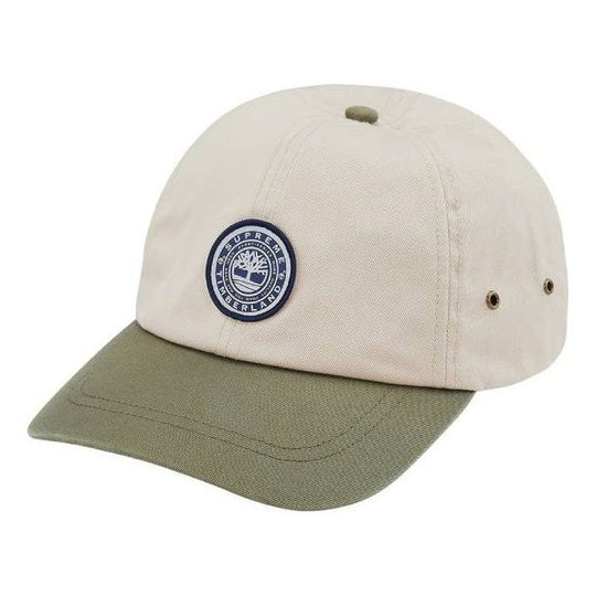 Supreme x Timberland 6-Panel 'White Olive Green' SUP-FW21-063