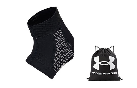 Under Armour Strap Sports Ankle Guard Adjustable Bandage Rope Drawstring Package Set 'Black' 23510703-001