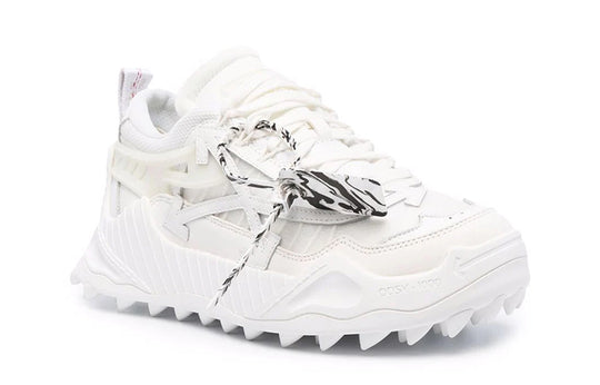 OFF-WHITE Low-Top Running Shoes White OMIA139F21FAB0020101