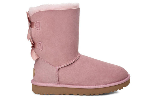 (WMNS) UGG Bailey Bow II 2.0 Fleece Lined Pink 1016225-PCRY