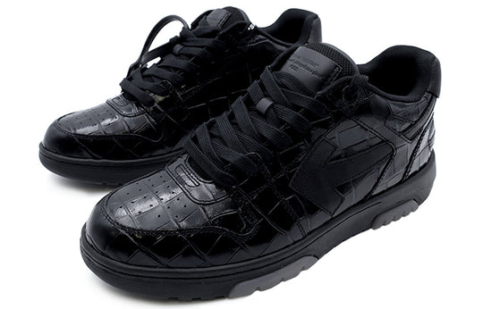 Off-White Out Of Office Chunky Sneakers 'Black' OMIA189S21LEA0021010