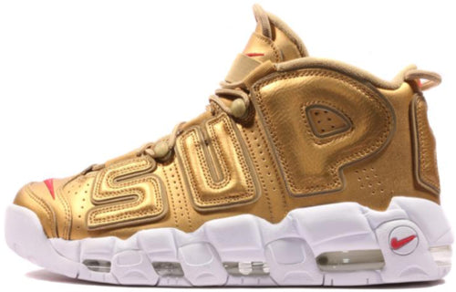 Nike Supreme x Air More Uptempo 'Metallic Gold' 902290-700