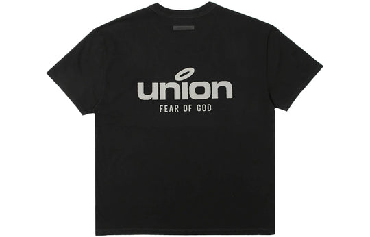 Fear of God Essentials x Union LA FW21 Vintage Tee Black FOG-FW21-091