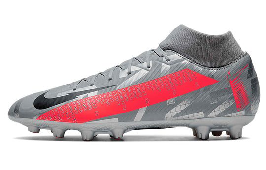 Nike Mercurial Superfly 7 Academy HG 'Metallic Bomber Grey Red' AT7945-906