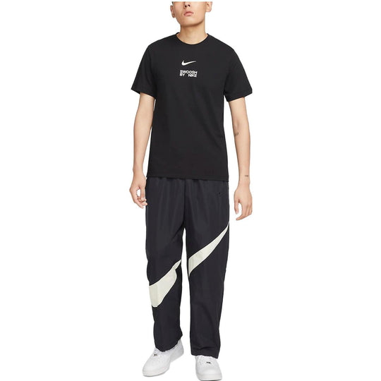 Nike Swoosh T-Shirt 'Black' FD1245-010-KICKS CREW