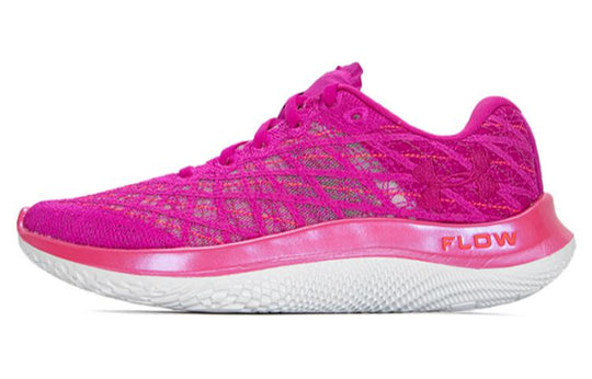 (WMNS) Under Armour FLOW Velociti Wind Running Shoes 'Pink' 3025222-500