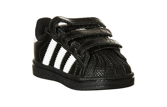 (TD) adidas Superstar Foundation CF Infant 'Black White' B23638