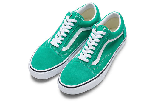 Vans Old Skool Low Tops Casual Skateboarding Shoes Unisex Green White VN0A5JMI90P