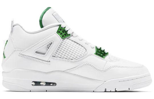 Air Jordan 4 Retro 'Green Metallic' CT8527-113 Retro Basketball Shoes  -  KICKS CREW