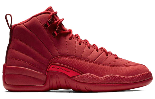 (GS) Air Jordan 12 Retro 'Gym Red Black' 153265-601 Big Kids Basketball Shoes  -  KICKS CREW