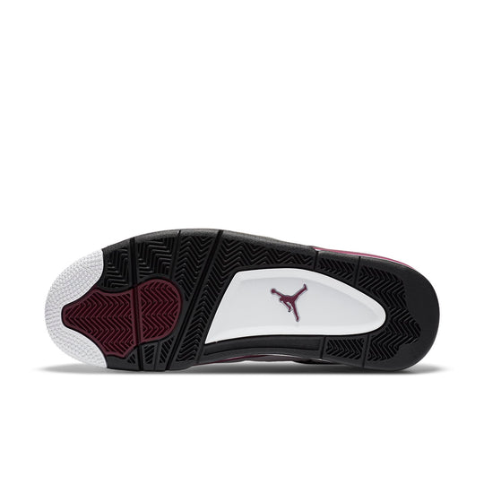 Air Jordan 4 Retro x Paris Saint-Germain 'Bordeaux' CZ5624-100 Sneakers  -  KICKS CREW