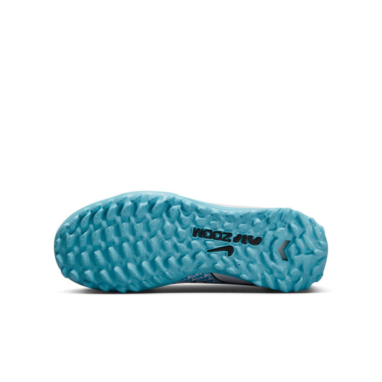 (GS) Nike Jr. Zoom Mercurial Vapor 15 Academy TF 'White Baltic Blue' DJ5621-146