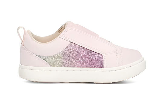 (TD) UGG Rennon Low Shoe 'Seashell Pink Rainbow Glitter' 1124874T-SPRGL