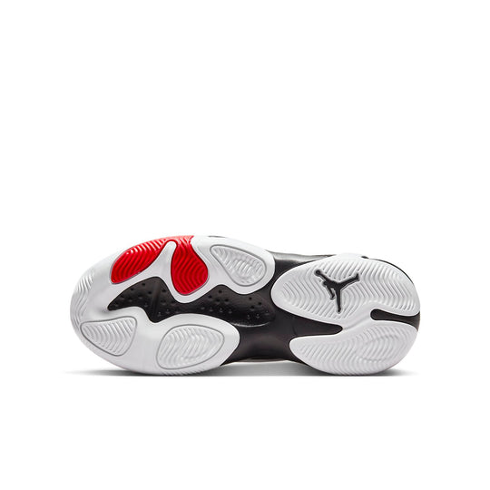 (GS) Air Jordan Max Aura 4 'White University Red' DQ8404-106