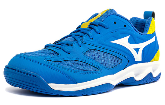 Mizuno Dynablitz Lightweight Breathable Volleyball Shoes Blue Yellow V1GA212247