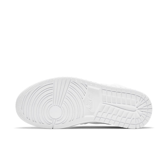 (WMNS) Air Jordan 1 Mid SE 'White Quilted' DB6078-100 Retro Basketball Shoes  -  KICKS CREW