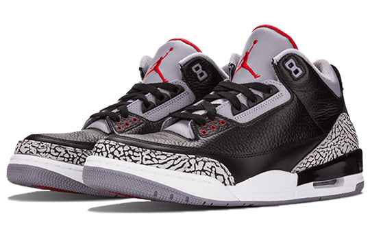 Air Jordan 3 Retro 'Cement' 2011 136064-010 Retro Basketball Shoes  -  KICKS CREW