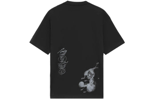 Li-Ning x Disney Pinocchio Graphic T-shirt 'Black' AHSS451-5