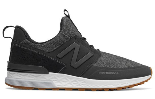 New Balance 574 Series Low Tops Casual Black MS574DTB