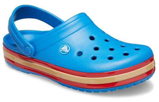 Crocs Crocband Hyper Shine Clog Blue Sandals 206379-4KJ