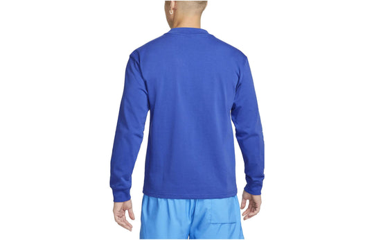 Nike Sportswear Long Sleeve Top 'Blue' FJ5242-480