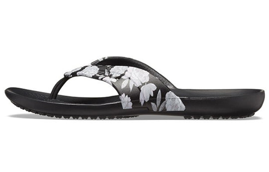 (WMNS) Crocs Kadee Summer Flip-Flops Black 206190-97J