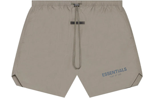 Fear of God Essentials SS21 Volley Shorts Taupe FOG-SS21-651