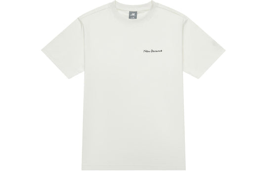 New Balance Hiking Graphic T-Shirt 'White' AMT42339-CIC